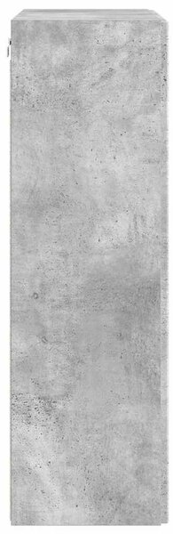 VidaXL TV Fali Szekrény Beton Szürke 59,5 x 31 x 100 cm Faanyag
