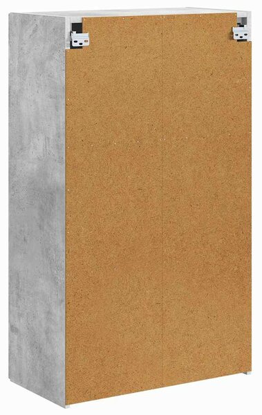 VidaXL TV Fali Szekrény Beton Szürke 59,5 x 31 x 100 cm Faanyag