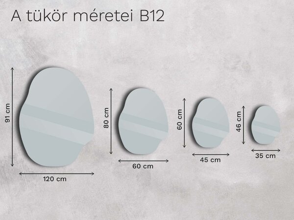 Base tükör B12
