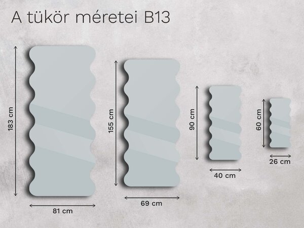 Base tükör B13