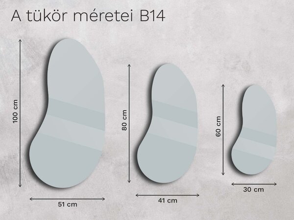 Base tükör B14