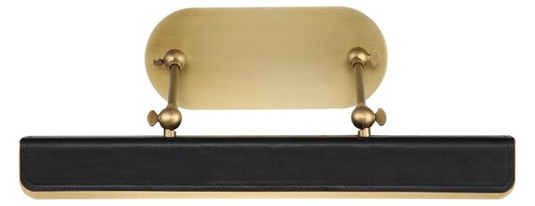 Quintiesse vintage falikép világítás valise picture fekete sárgaréz elsqnvaliseplmvbstl