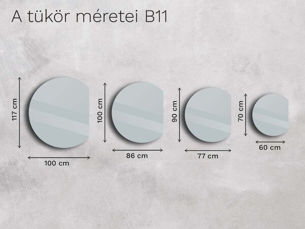 Base tükör B11
