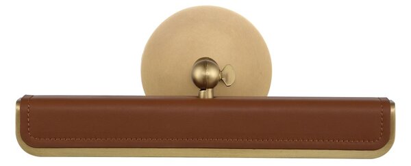 Quintiesse vintage falikép világítás valise picture barna sárgaréz elsqnvaliseplsvbscl