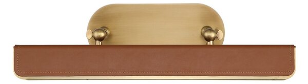 Quintiesse vintage falikép világítás valise picture barna sárgaréz elsqnvaliseplmvbscl