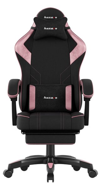 Gamer szék space 3.7 lábtartóval rózsaszín