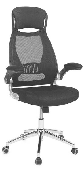 SONGMICS ergonomikus irodai szék fekete hálós háttámlával