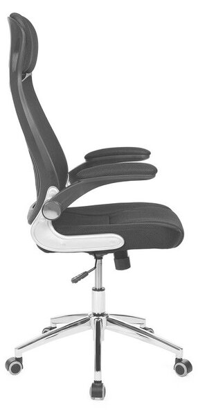 SONGMICS ergonomikus irodai szék fekete hálós háttámlával