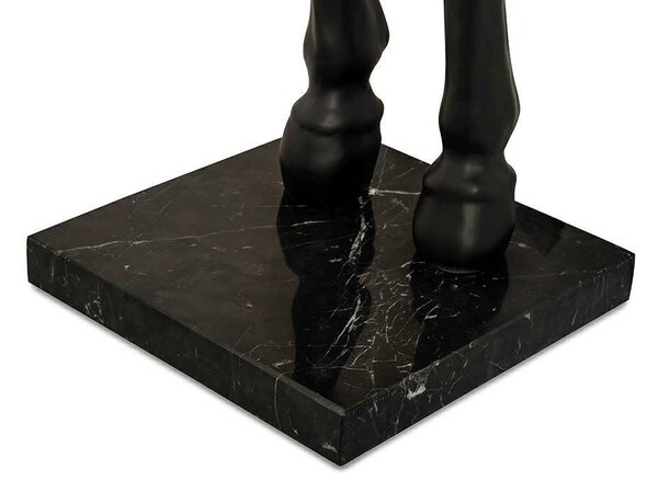 Állólámpa HORSE STAND S fekete - üvegszálas lámpa