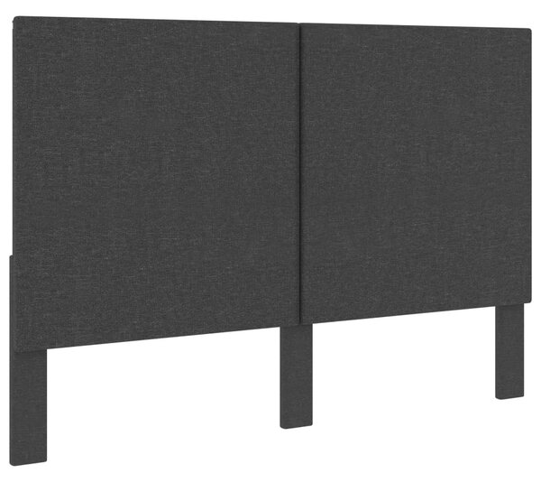 Sötétszürke szövet fejvég 140 x 200 cm