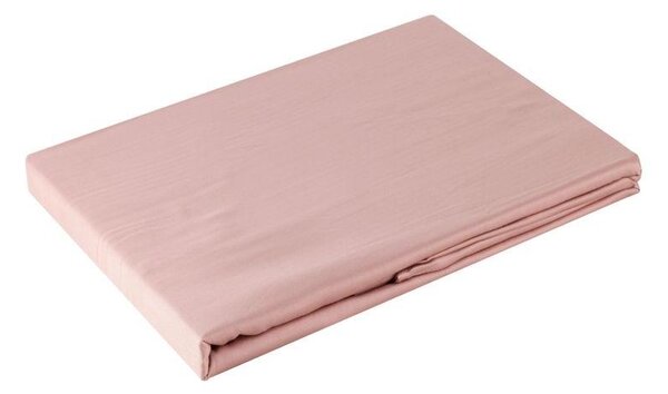 Nova1 pamut-szatén lepedő Pasztell rózsaszín 180x210 cm