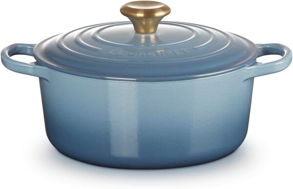 Le Creuset Signature Öntöttvas lábas Ø 24cm 4,2L - Kék