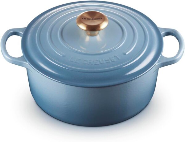Le Creuset Signature Öntöttvas lábas Ø 24cm 4,2L - Kék