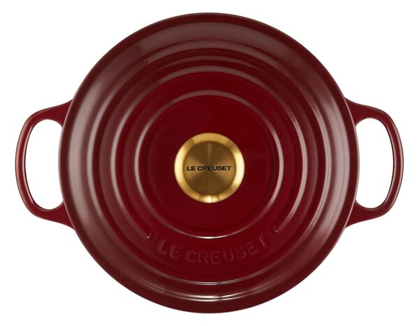 Le Creuset Signature Öntöttvas lábas Ø 22cm 3,3L - Piros