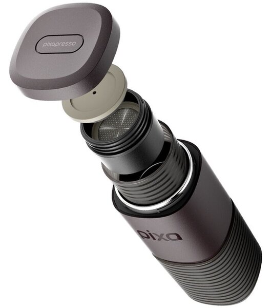 Hordozható automatás kávéfőző Nespresso kapszulákhoz, Wacaco, Pixapresso, piros