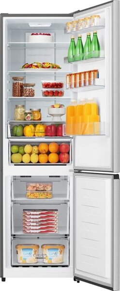 Gorenje NRK620DAXL4 Alulfagyasztós hűtőszekrény, 336L, M: 200, FastFreeze, EcoMode, NoFrostPlus, D energiaosztály