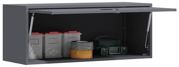 VidaXL Fali szekrény a garázsba Antracit 90 x 33 x 35 cm