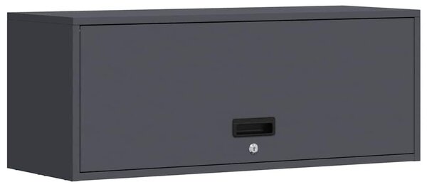 VidaXL Fali szekrény a garázsba Antracit 90 x 33 x 35 cm
