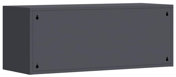 VidaXL Fali szekrény a garázsba Antracit 90 x 33 x 35 cm