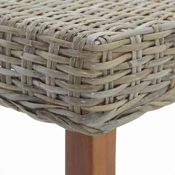 VidaXL pad Természetes 160 x 35 x 45 cm Tömör Mangófát