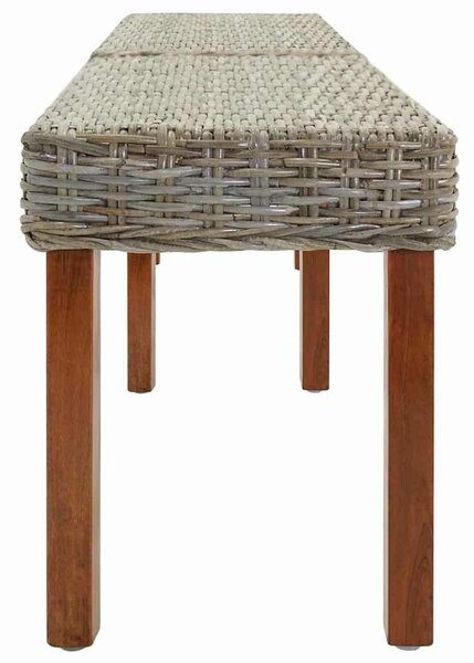 VidaXL pad Természetes 160 x 35 x 45 cm Tömör Mangófát