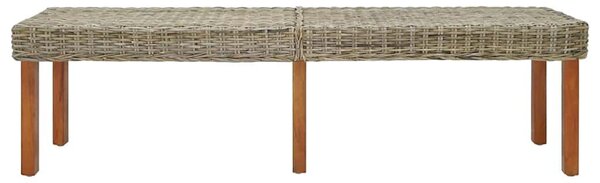 VidaXL pad Természetes 160 x 35 x 45 cm Tömör Mangófát