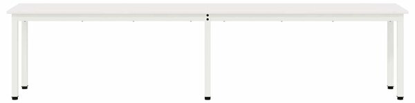 VidaXL pad Fehér 200 x 35 x 45 cm Tömör fenyőfa