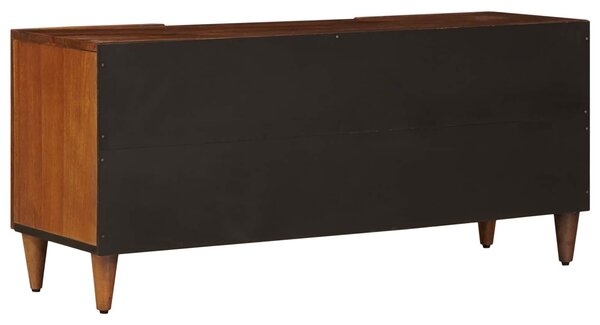 VidaXL TV szekrény fiókkal Dió 105 x 33,5 x 46 cm Tömör Mangófát