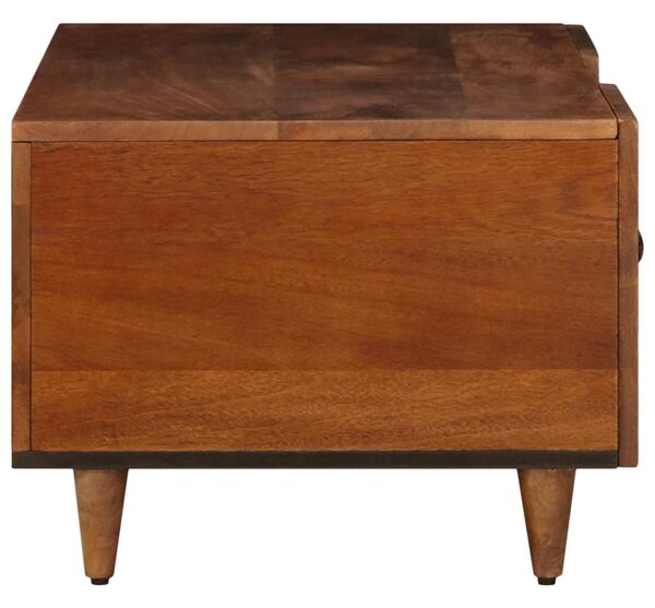 VidaXL Dohányzóasztal Barna 100 x 54 x 40 cm Tömör Mangófát