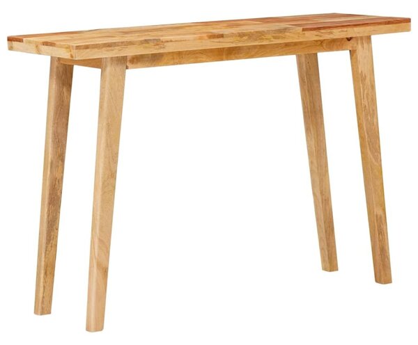 VidaXL Étkezőasztal Természetes 100 x 35 x 75 cm Tömör Mangófát