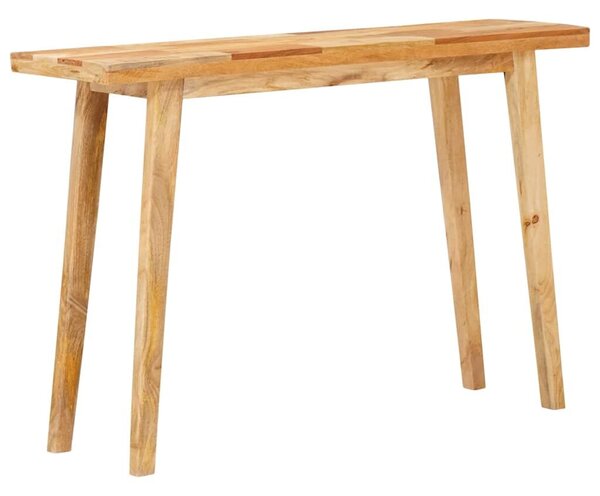VidaXL Étkezőasztal Természetes 100 x 35 x 75 cm Tömör Mangófát