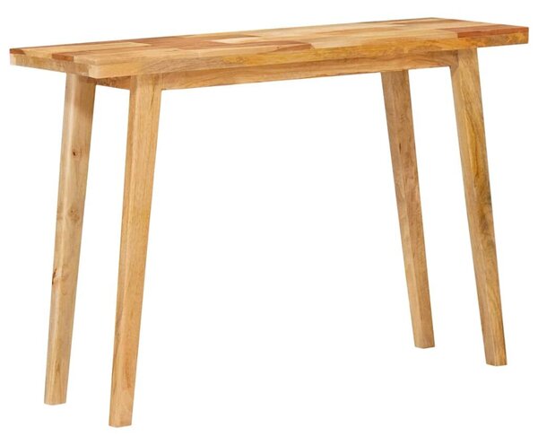 VidaXL Étkezőasztal Természetes 100 x 35 x 75 cm Tömör Mangófát