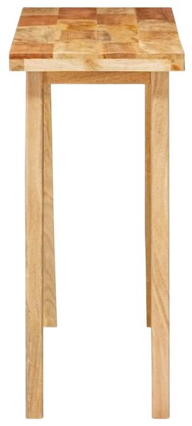 VidaXL Étkezőasztal Természetes 100 x 35 x 75 cm Tömör Mangófát