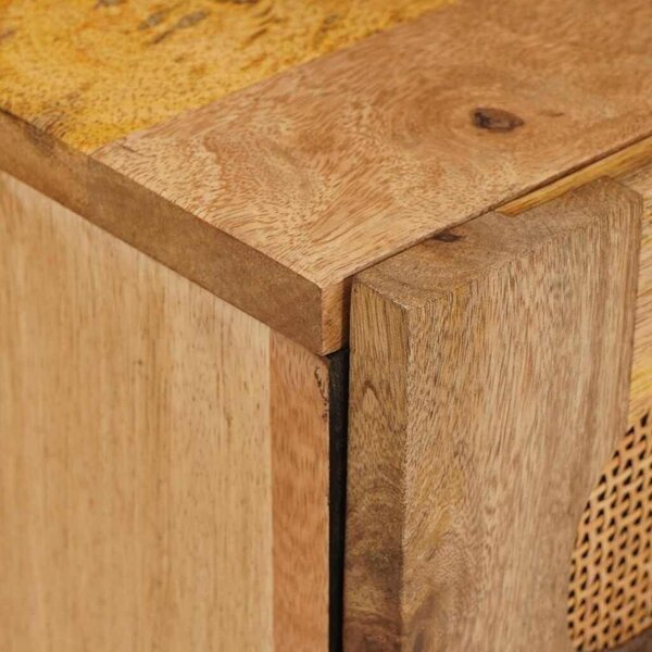 VidaXL Éjjeliszekrény fiókkal 2 pcs Természetes 40 x 33,5 x 46 cm