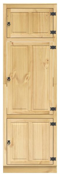 VidaXL Cabinet SKI Mézes Barna 66 x 58 x 207 cm Tömör fenyőfa