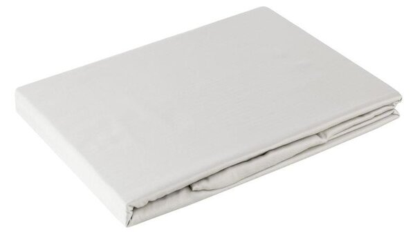 Nova1 pamut-szatén lepedő Világosszürke 220x210 cm