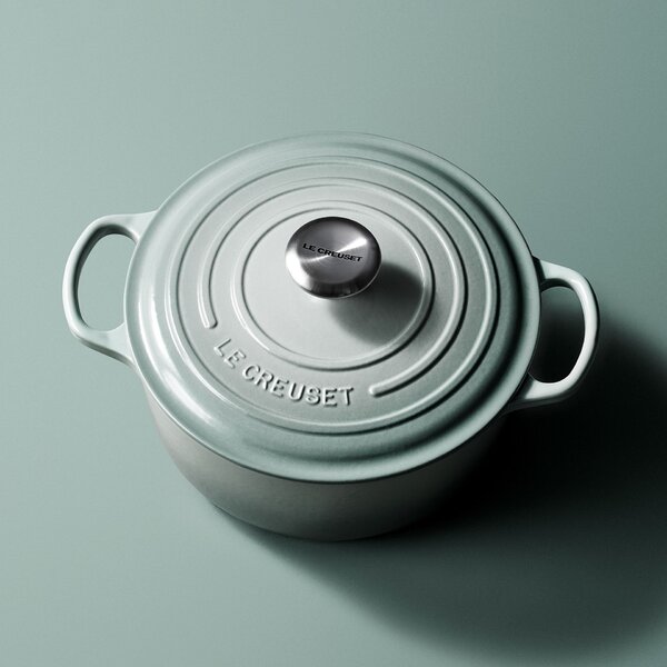 Le Creuset Signature Öntöttvas Lábas Ø 24cm 4,2L - Türkizkék