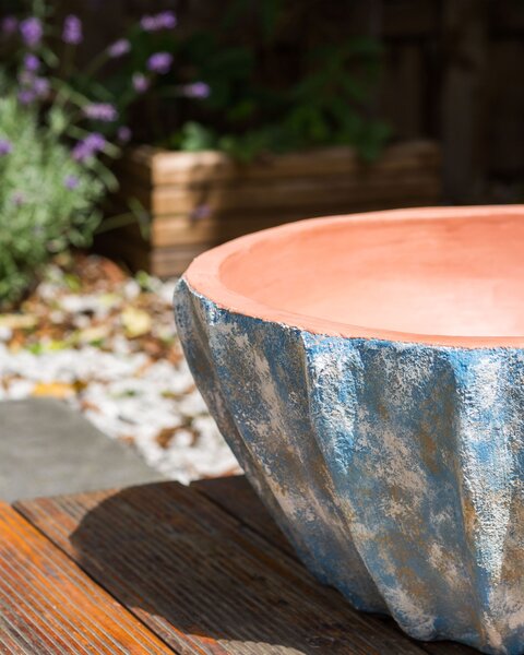 Virágcserép OSTRYA 51 cm Kék