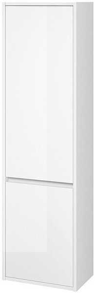 Cersanit Crea szekrény 40x25x140 cm oldalt függő fehér S924-022
