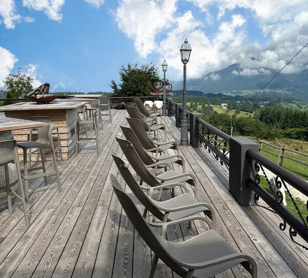 Nardi Net Lounge Pihenőszék galambszürke