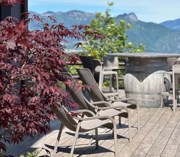 Nardi Net Lounge Pihenőszék galambszürke
