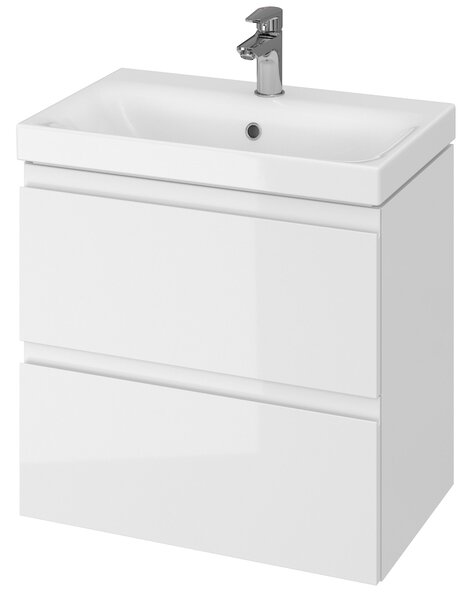 Cersanit Moduo szekrény 59.5x37.5x57 cm Függesztett, mosdó alatti fehér S590-004-ECO