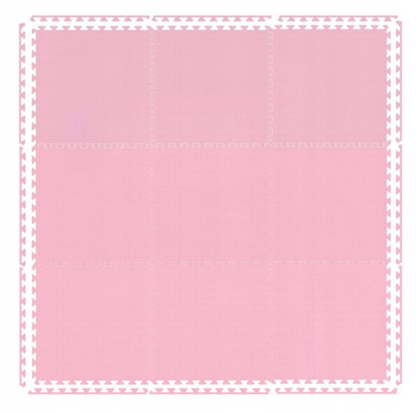 Habszivacs szőnyeg játékhoz Puzzle XXL 180x180 cm Pink mood