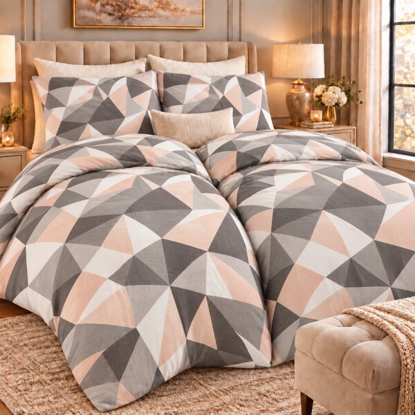 Dalia Flanel ágyneműhuzat TiaHome - 1x Párna 90x70cm, 1x Paplan 140x200cm
