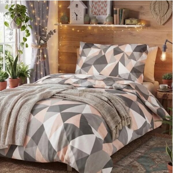 Dalia Flanel ágyneműhuzat TiaHome - 1x Párna 90x70cm, 1x Paplan 140x200cm