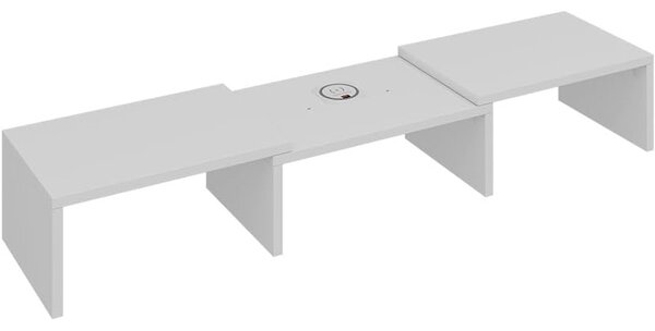 Vicco Halva monitor állvány – QI töltővel és USB csatlakozóval