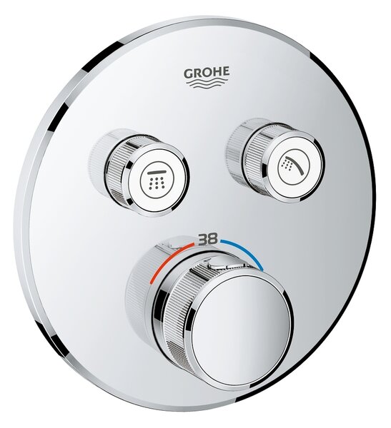 Grohe Grohtherm SmartControl kád és zuhany csaptelep süllyesztett igen ...