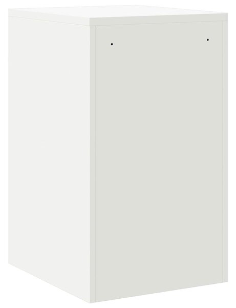 VidaXL Irattároló Szekrény fiókkal polcokkal Fehér 44 x 50 x 106.5 cm