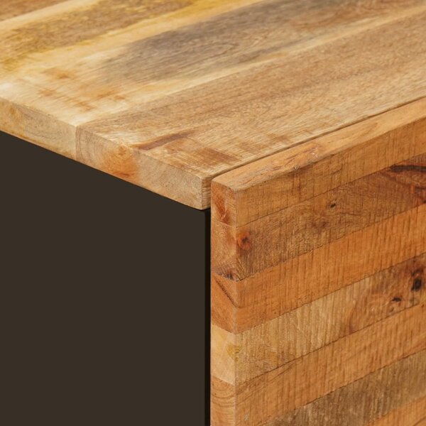 VidaXL Széf 2 db 60 x 33 x 75 cm Tömör Mangófát Barna
