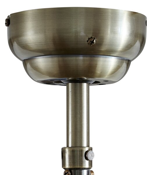 Mennyezeti ventilátor sárgaréz fa 107,5 cm húzókapcsolóval - Mistral Karel